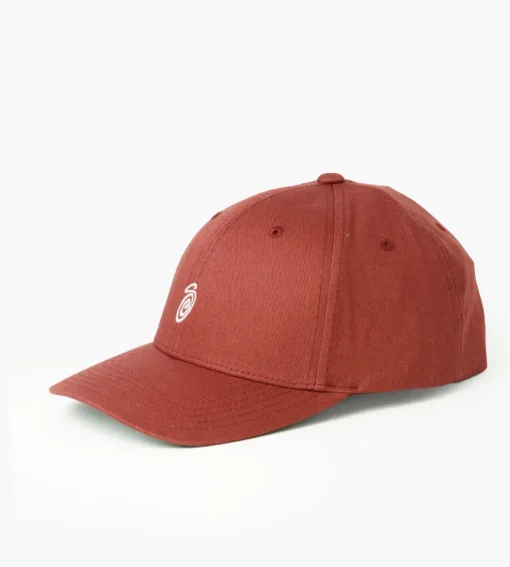Stussy Swirly S Low Pro Cap Brown