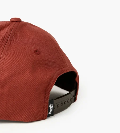 Stussy Swirly S Low Pro Cap Brown