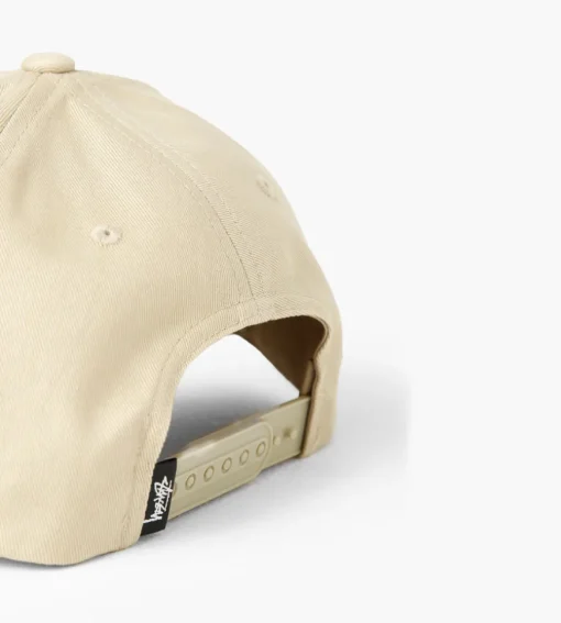 Stussy Swirly S Low Pro Cap Khaki