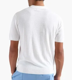 Stussy Textured Polo Sweater Bone