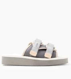 Suicoke Moto-Po Gray White