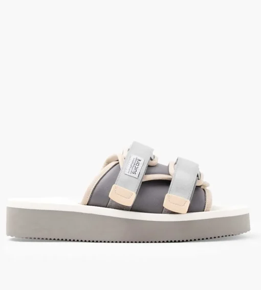 Suicoke Moto-Po Gray White