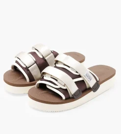 Suicoke Moto-Po Ivory Brown