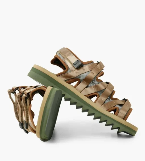 Suicoke Zip-3Ab Olive X Beige