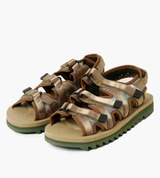 Suicoke Zip-3Ab Olive X Beige