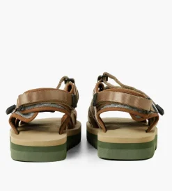 Suicoke Zip-3Ab Olive X Beige