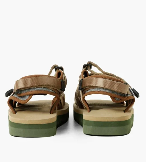 Suicoke Zip-3Ab Olive X Beige