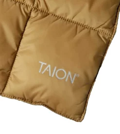 Taion Basic Down Scarf Beige