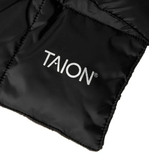 Taion Basic Down Scarf Black