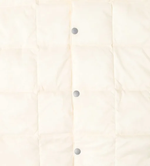 Taion Crew-Neck Button Down Jacket Off White