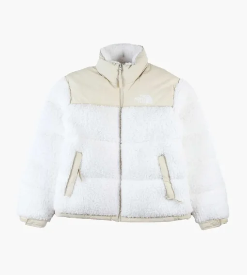 The North Face M Hp Nuptse Jacket Gardenia White Gravel