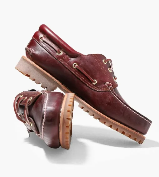 Timberland Authentics 3 Eye Classic Lug Burgundy