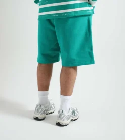 Tommy Jeans Cu Essential Sweatshort Navigator Green