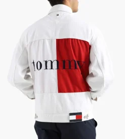 Tommy Jeans Cu Oversized Denim Trucker Ecru
