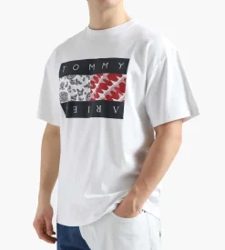Tommy Jeans X Aries Bandana Ss Tee White