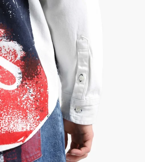 Tommy Jeans X Aries Flag Shirt Desert Sky