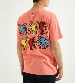 Tommy Jeans X Keith Haring T-Shirt Santa Fe Sunset Multi
