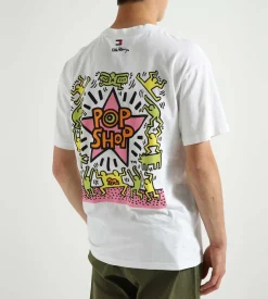 Tommy Jeans X Keith Haring T-Shirt Pop Shop White