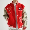 Tommy Jeans X Keith Haring Varsity Jacket Red Glare
