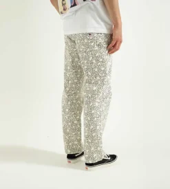 Tommy Jeans X Keith Haring Dancing Man Denim Pants Aop White