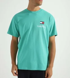 Tommy Jeans X Keith Haring T-Shirt Grecian Tile Dancing Man
