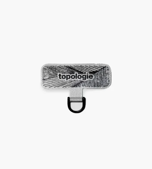 Topologie Phone Cases D-Ring Phone Strap Adapter Grey