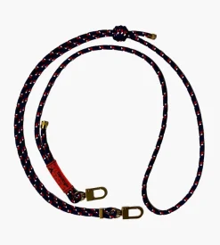 Topologie Wares Straps 6.0Mm Rope Strap Navy Patterned