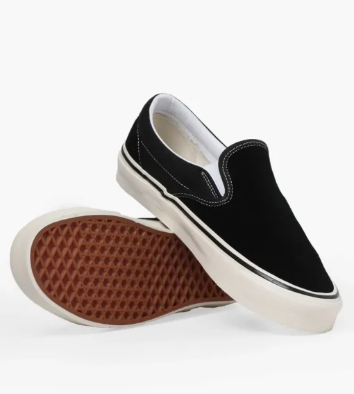 Vans Anaheim Classic Slip-On 98 Dx Suede Og Black
