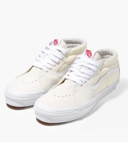 Vans Ua Og Sk8-Mid Lx Sucv White