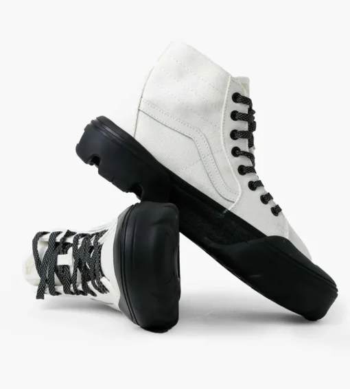 Vans Ua Sk8-Hi Tapered Modular Heavy Canvas Marshmallow Black