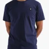 Wood Wood Ace T-Shirt Gots Navy