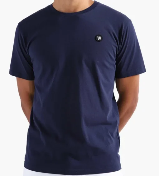 Wood Wood Ace T-Shirt Gots Navy
