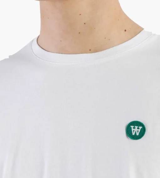 Wood Wood Ace T-Shirt Gots Bright White