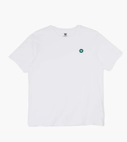 Wood Wood Ace T-Shirt Gots Bright White