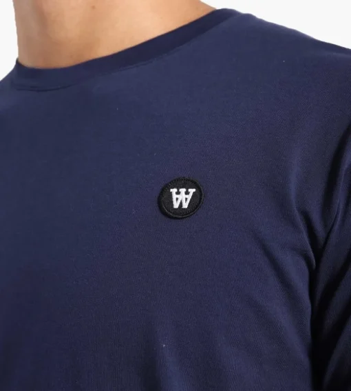 Wood Wood Ace T-Shirt Gots Navy