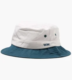 Wood Wood Ashton Contrast Bucket Hat Off-White