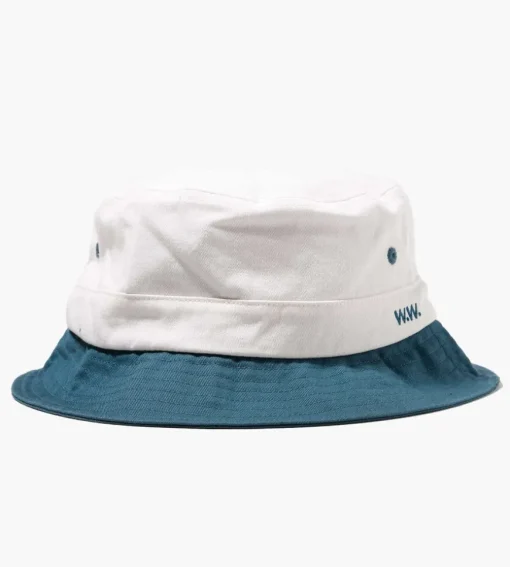 Wood Wood Ashton Contrast Bucket Hat Off-White