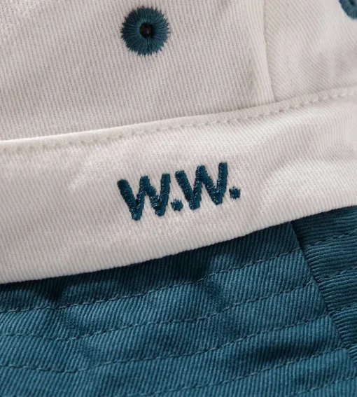 Wood Wood Ashton Contrast Bucket Hat Off-White