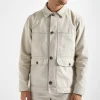 Wood Wood Bosco Twill Jacket Light Sand