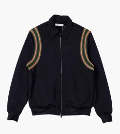 Wood Wood Derek Track Top Black