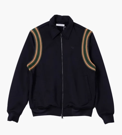 Wood Wood Derek Track Top Black
