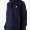 Wood Wood Ian Aa Hoodie Navy