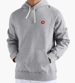 Wood Wood Ian Hoodie Grey Melange
