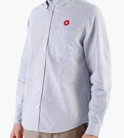 Wood Wood Tod Shirt Blue Stripes