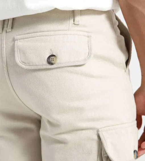 Wood Wood Will Twill Trousers Light Sand